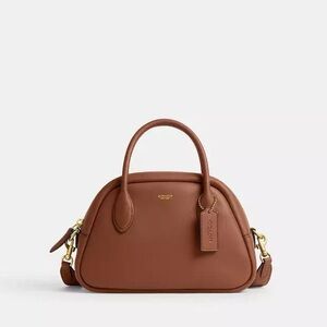 Coach Women's Brown Borough Bowling Bag
